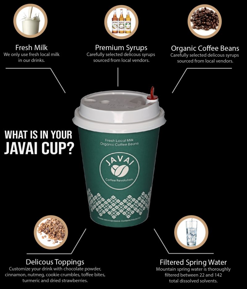 Javai Coffee hot coffee cup